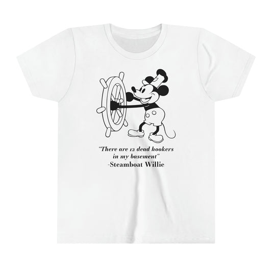 Steamboat Willie Baby Tee