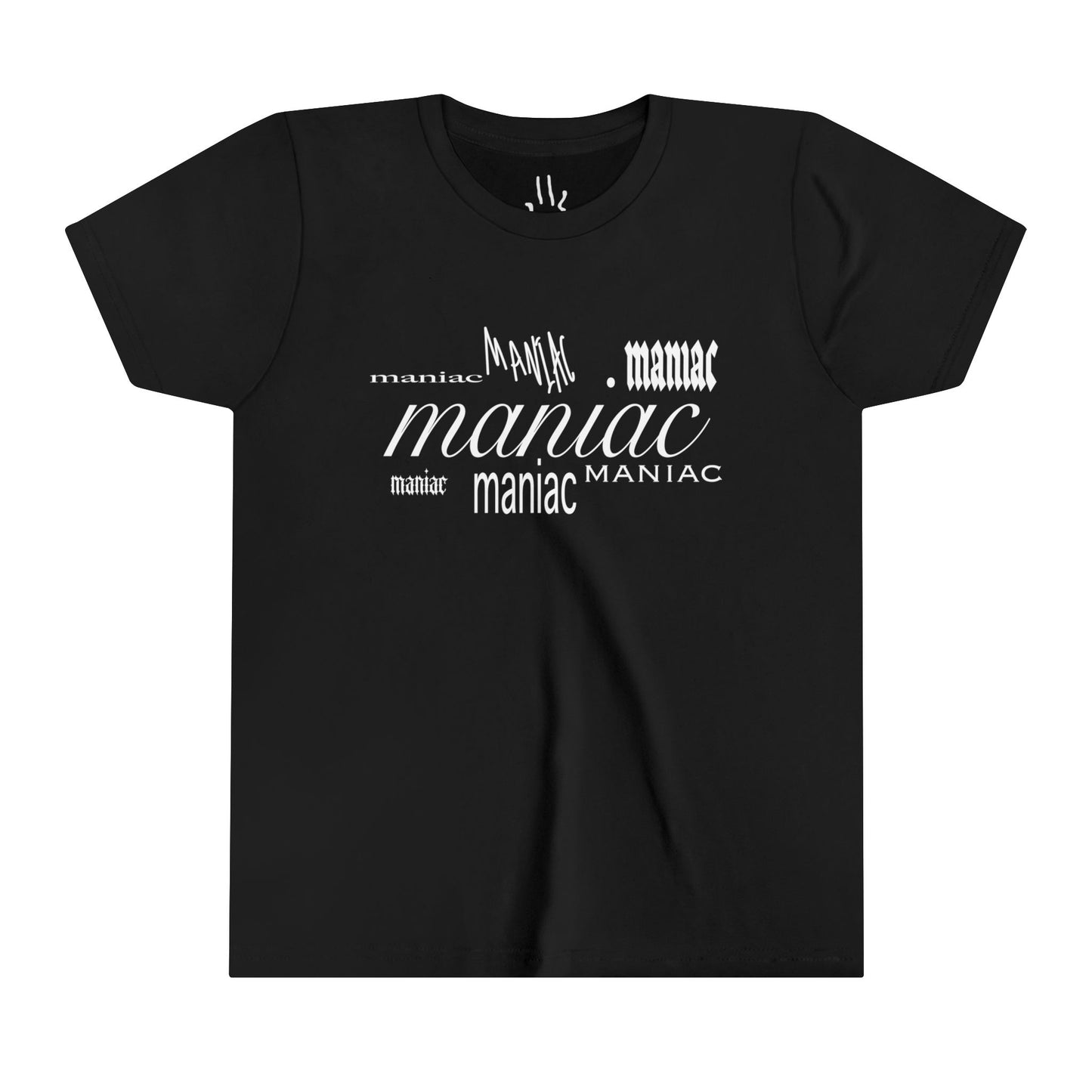 Maniac Font Baby Tee